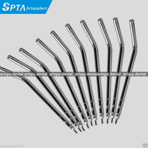 10 pcs Spray Nozzles/Tips/Tube for Three Way/Triple Dental Air Water Syringe