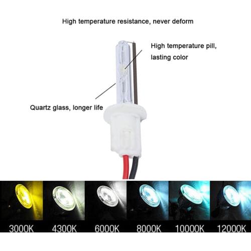 12V 75W 100W H1 H3 H7 H8/H9/H11 H10/9005 9006 880/881/H27 Single Hid Xenon BULB 8000K 6000K 4300K car fog light lamps