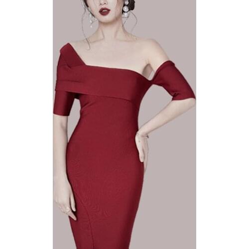 2021 Womens Sheer Sexy Evening Party Dresses Short Sleeve Slim Midi Bodycon Dresses for Women Casual Korean Fashion Vestidos