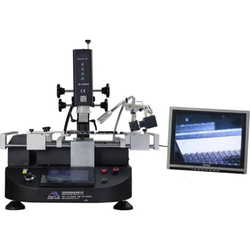 220V Zhuomao ZM-R5860 ZM-R5860C BGA station 3 zones rework machine for phone repair