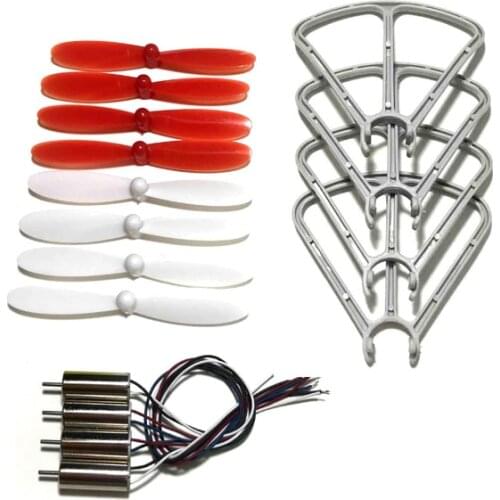 4drc v9 RC Drone 4d-v9 Quadcopter Parts Accessories Motor Guard Propellers engines Blades kit