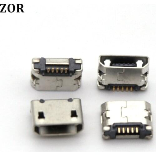5PCS Mini Micro USB 5 pin B type Female Connector Charging Socket Power Port Dock Replacement Charger Jack Repair Parts