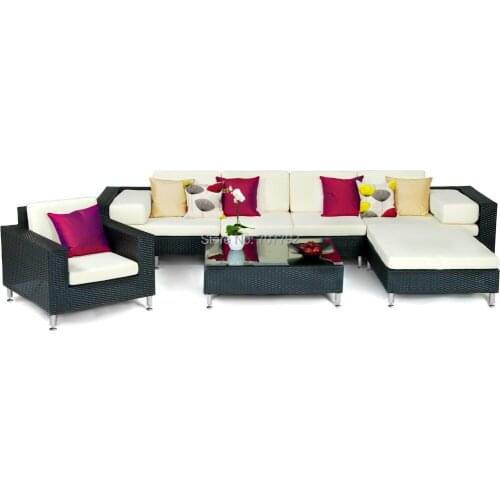 7 Piece All Weather outdoor furniture modular sofa sets
