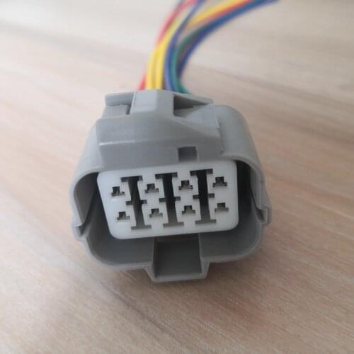 8 Pin OBD1 Dsitributor Connector Plug With Wire Pigtail For Honda B-Series A/F Ratio Sensor Acura Ignition Module Transmission