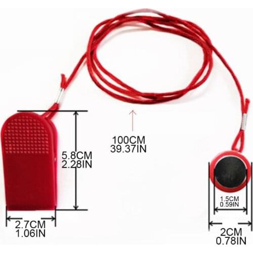 Running Machine Safety Key Treadmill Magnetic Security Switch Lock Emergency Sto 448D