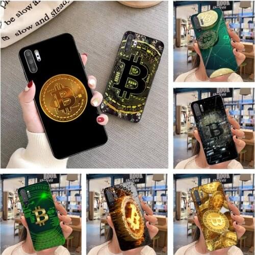 Elegant I Love Accept Bitcoin Phone Case For Samsung Galaxy Note20 ultra 7 8 9 10 Plus lite Samsung M21 M31S M30S M51