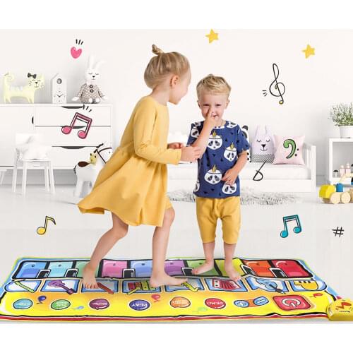 Baby Musical Instrument Toy Piano Mat Crawling Carpet Touch Play Keyboard Multifunctional Music Box Educational Toy for Children