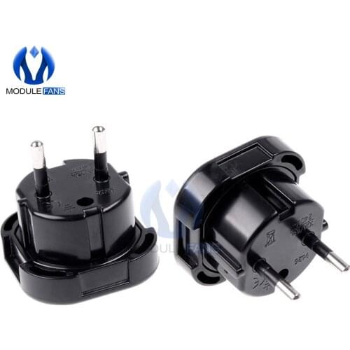 UK to European Euro EU AC Travel Charger Adapter Plug Outlet Converter Adapter New Arrival