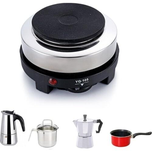 500W Mini Electric Heater Stove Hot Cooker Plate Milk Water Coffee Heating Furnace Multifunctional Kitchen Appliance EU Plug