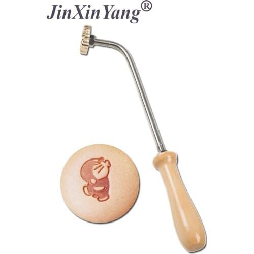 JINXINYANG 3 cm Cake mold Baking mold cake branding mold Steamed buns Hot stamping copper mold Optional pattern