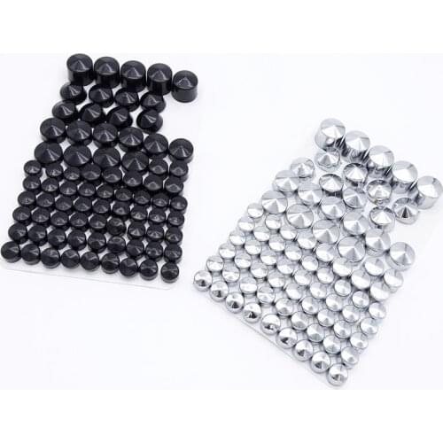 1 Set Motorcycle Bolt Cover Caps Kit for Harley-Davidson Dyna Glide TWIN CAM 1991-2013 Motorbike Screw Bolt Toppers Accessories