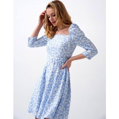 La'wish Blue Summer Dresses