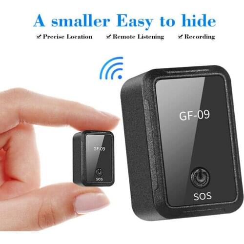 Mini Car APP GPS Locator Adsorption Recording Anti-dropping Device Voice-activated Recording Real-time Tracking Equipment GF09