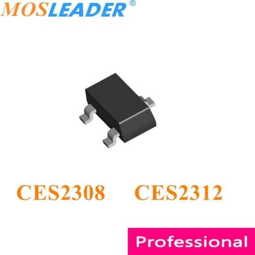 Mosleader CES2308 CES2312 SOT23 3000PCS N-Channel 20V 3A 4.5A 5.4A Made in China High quality