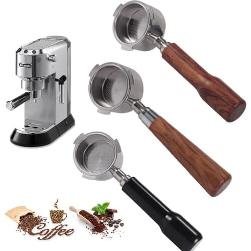 Coffee Bottomless Portafilter 51mm For Delonghi EC680/EC685 eco310 ecp35.31Replacement Filter Basket Espresso Barista Tools