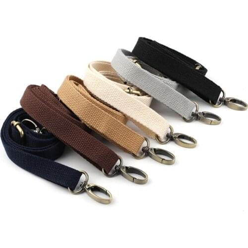 Adjustable Handbag Shoulder Strap Replacement with Metal Swivel Hooks LX9F