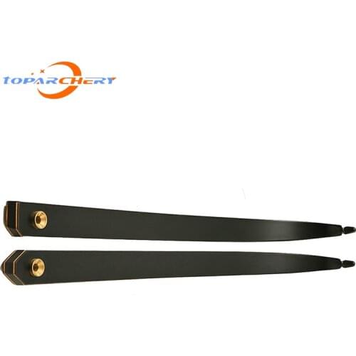 1pair Archery Takedown Recurve Bow Limbs 30-50lbs Laminated Limb Left/Right Hand for Outdoor Shooting Accessories