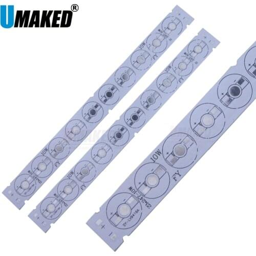 10pcs 10W 247*23mm LED PCB, aluminum plate base, heat sink, DIY for Road light, floodlight, wall lamp etc