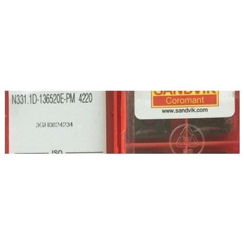10PCS CARBIDE INSERT N331.1D-136520E-PM 4220