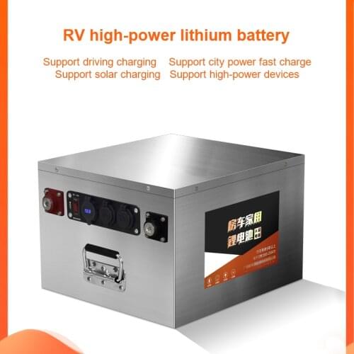 12V RV LiFePo4 Lithium Battery Large Capacity 100AH 200AH 300AH 500AH 600AH 800AH 1000AH Solar Charging