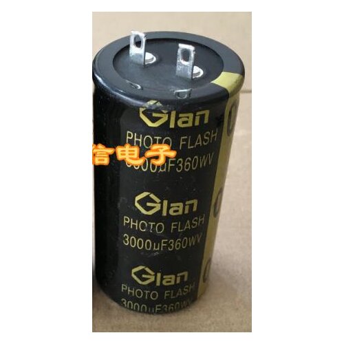 360v 3000uf photo flash capacitor 40*80mm