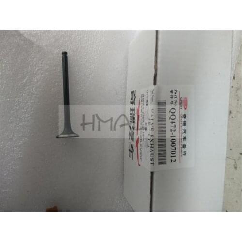 472 engine exhaust valve for chery qq ,QQ 1.1 car exhaust valve 8pieces/set 472-1007012