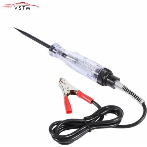 Auto DC 6V/12V Car Truck Voltage Circuit Tester Pen Detector Probe Continuity Test Light Automobile Maintenance Tools