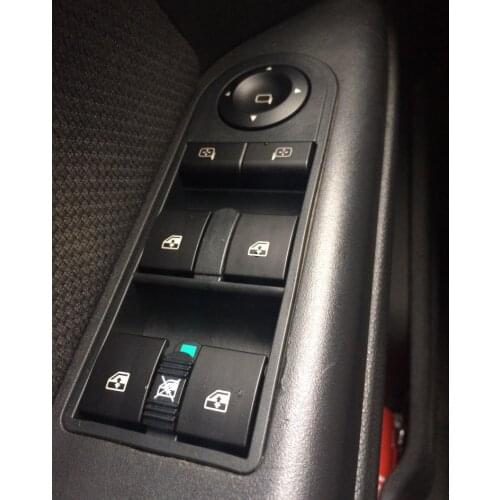 Auto Car Parts New Front Left Electric Control Master Switches 13228699 13215153 Power Window Switch For Opel Astra H Zafira B
