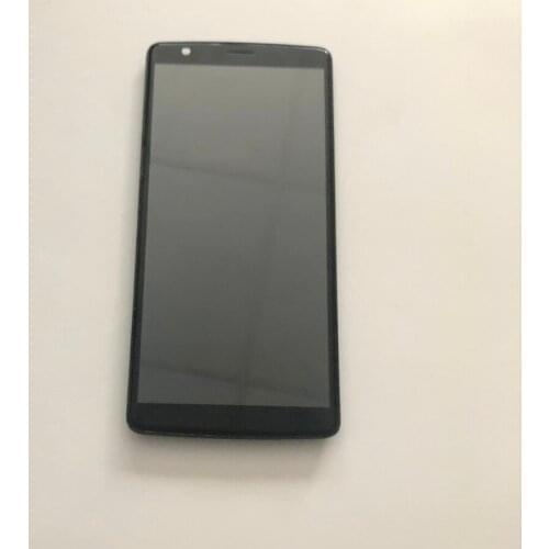 Used LCD Display Screen + Touch Screen + Frame For Blackview A20 MTK6580M Quad Core 5.5inch 960x540 Free Shipping