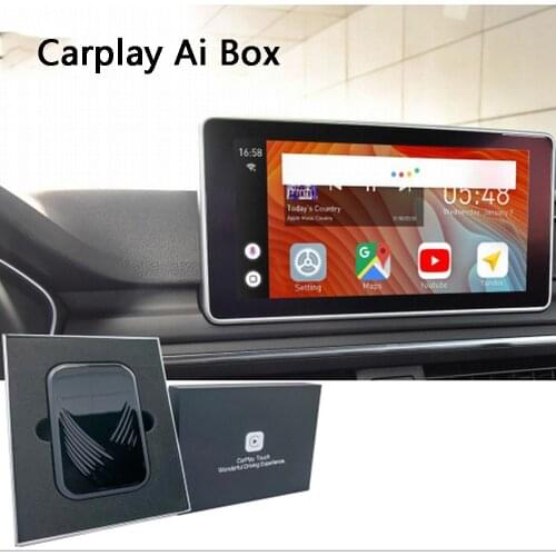 Carplay Ai Box Car Multimedia Player New Version 4+32G Android System Wireless Mirror Link for Apple Carplay Android Auto Tv Box
