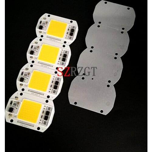 10pcs LED COB Bulb Chip 30W Chip 110V 220V Input Smart IC Fit For DIY LED Flood Light Cold White Warm White Street Lamp