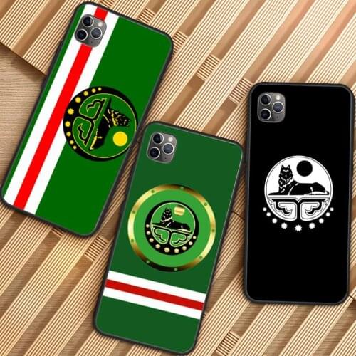 Chechnya flag Phone Case for iPhone 11 12 mini pro XS MAX 8 7 6 6S Plus X 5S SE 2020 XR