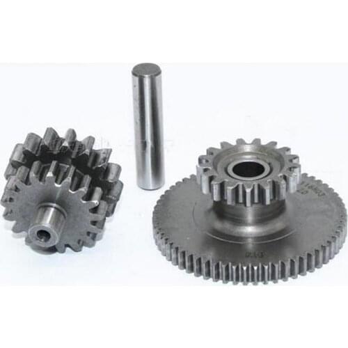 For CG200 CG 200 Chain Drive Engine Starter Motor Gear Dual Link Gear Drive Gear Main & Counter Gear