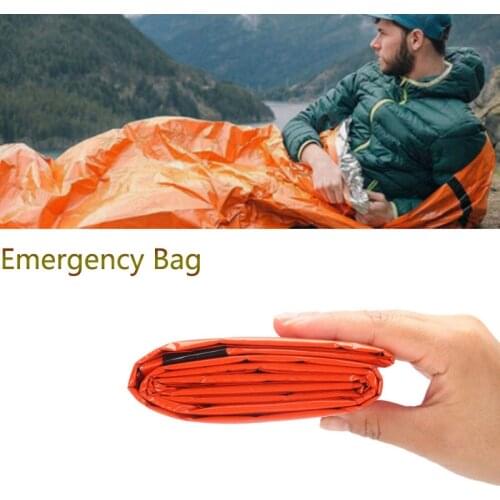 Bushcraft Outdoor Tactical Military Army Emergency Blanket Sleeping Bag Hike Tool Fishing Camp Equipment Safety Survival