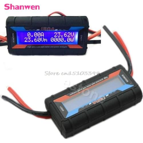 G.T.Power 150A RC High Precision Power Analyzer & Watt Meter W/ Backlight LCD G08 Whosale&DropShip