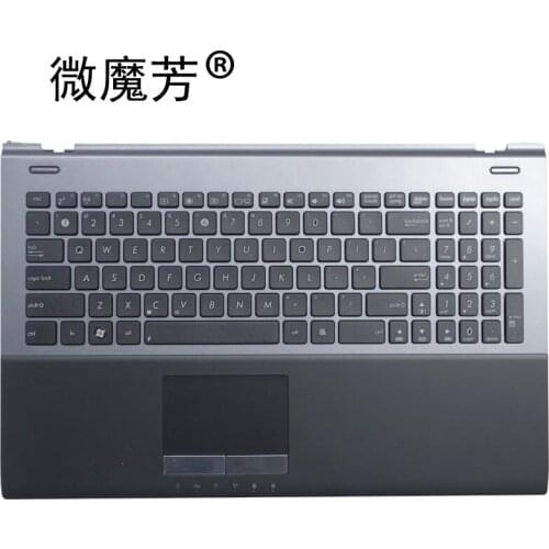 US Laptop Keyboard bezel For ASUS U56 U56E U56E-BBL6 U56E-EBL8 U52Jc U53SD U53Jc U53F Palmrest Top Cover UPPER CASE