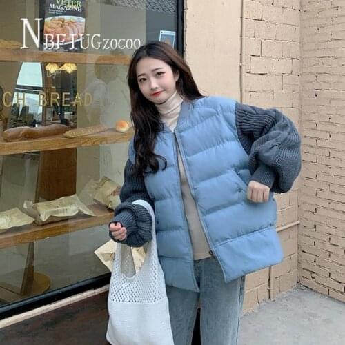 NBFIUG ZOCOO Women's Leather Down Jackets