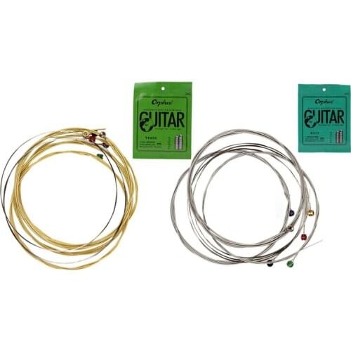 Orphee 6Pcs Acoustic Guitar String TX620 & Orphee 6Pcst Electric Guitar String RX17