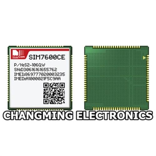SIM7600CE SIMCOM Support LTE TDD/LTE FDD/HSPA + / td-scdma/EVDO and GSM/GPRS/EDGE band, support LTE CAT4 (1PCS)