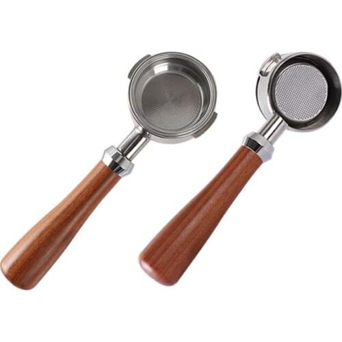 SUS 304 51mm Portafilter Stainless Steel Bottomless-filter Holder for Espresso Coffee Maker Parts