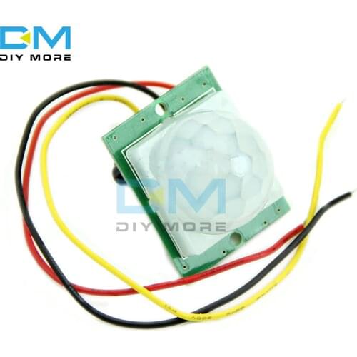 TDL-718A PIR IR Infrared Pyroelectric IR PIR Motion Sensor Board Detector Module DC 12V 5mA