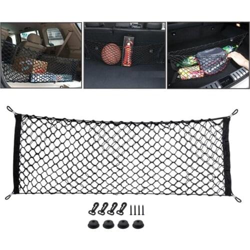 Universal Car Rear Trunk Boot Organizer Pocket Cargo Net Mesh Storage Car Receive Arrange Net Car Trunk Net