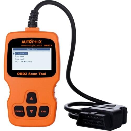 AD310 Universal OBD2 Scanner OBD II Code Reader Check Engine Fault Car Auto Diagnostic Tool with Backlit LCD Display