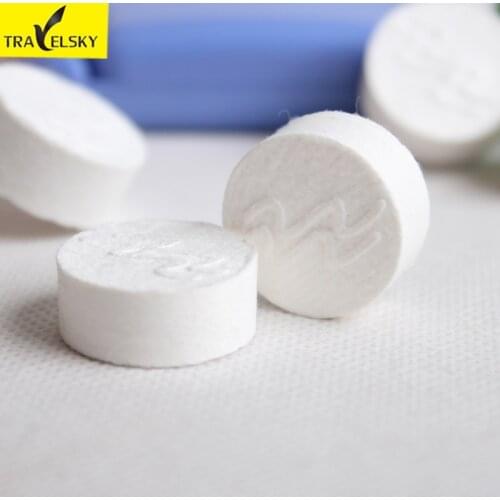 5 on business trip, compressed towels, disposable towels, wash towels, handkerchiefs, large portable non-woven fabrics