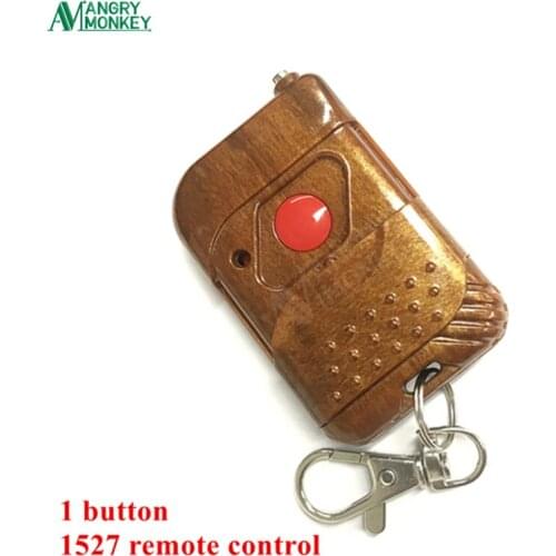 1key 433MHZ Wireless RF Remote Control Controller for Security Alarm Motorcycles Car Light Bulb Garage Door