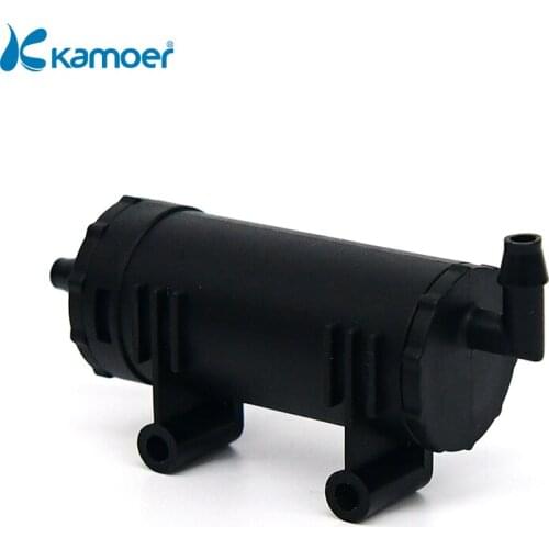 Kamoer 1/8 Black Plastic Exhaust Silencer Pneumatic Reduce Noise for Micro Diaphragm Vacuum Pump or Mini Air Pump