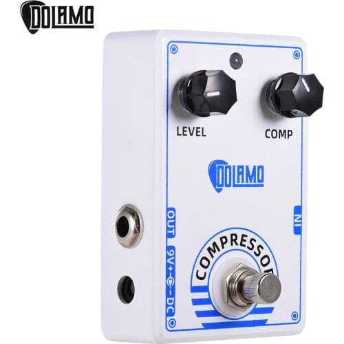 Dolamo D-1 Chubby Comp Pedal Compressor Electric Guitar Effect Pedal with True Bypass