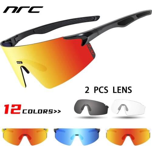 Photochromic Cycling Glasses TR90 Running Riding UV400 Bike Sunglasses Outdoor Sports MTB Bicycle Goggles Eyewear Men Women