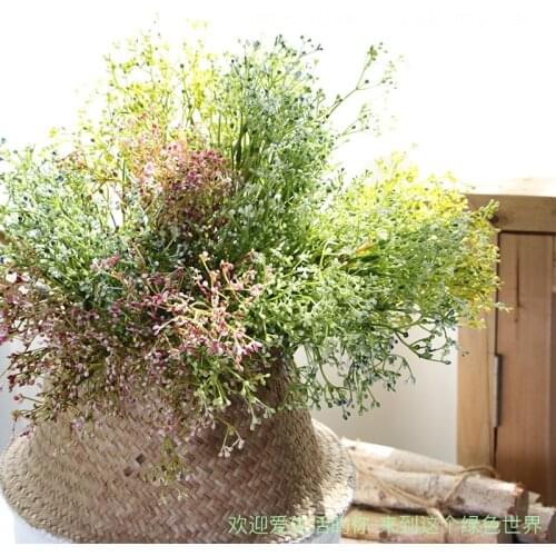 Artificial Flowers Babysbreath Gypsophila Fake Flowers DIY Wedding Home Decorative Faux Flowers Branch