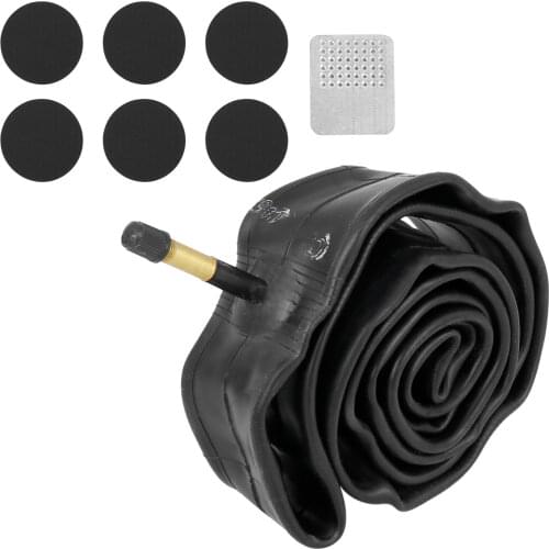 Uxcell 22 Inch Bike Inner Tube Bicycle Tire Rubber Tyre Repair Kit 22x1.75/2.125 US Valve Tube For MTB Cycling Accessories